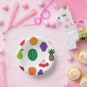 Kunst voor fruit papieren kommen (Feest)