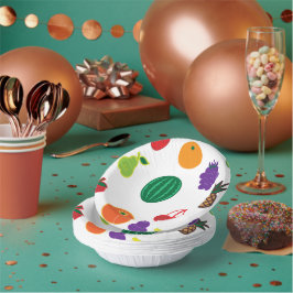 Kunst voor fruit papieren kommen