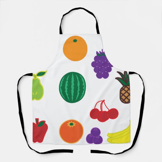 Kunst voor fruit schort (Voorkant)
