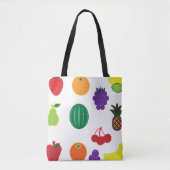 Kunst voor fruit tote bag (Voorkant)