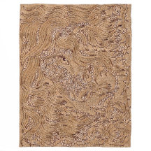 Kunst voor geborduurd hout