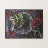 Kunst voor gemakkelijke celbewustwording - hoef ni legpuzzel (Horizontaal)