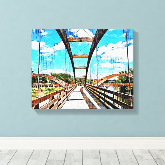 Kunst voor gemengde media Canvas (Insitu (Houten vloer))