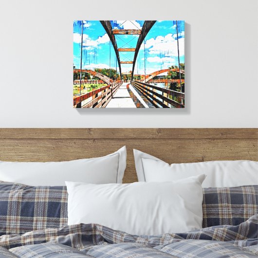 Kunst voor gemengde media Canvas (Insitu (Slaapkamer))