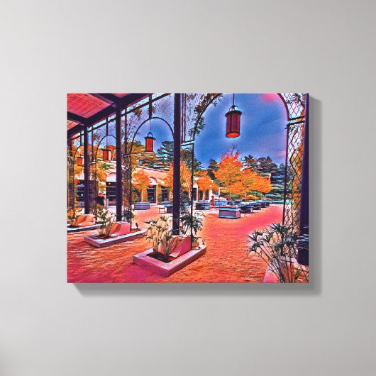 Kunst voor gemengde media Canvas Afdruk (Voorkant)