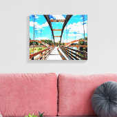 Kunst voor gemengde media Canvas Afdruk (Insitu (Woonkamer))