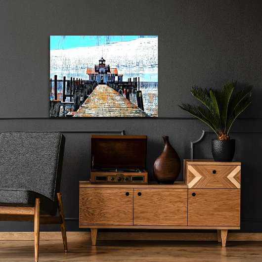 Kunst voor gemengde media Canvas Afdruk