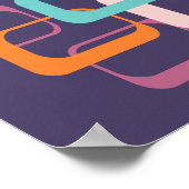 Kunst voor geometrische middeleeuwse vormen van Re Poster (Hoek)