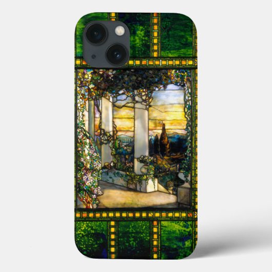 Kunst voor Glas in lood van Tiffany Case-Mate iPhone Case (Achterkant)
