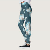Kunst voor handdruk op vlinder leggings (Links)