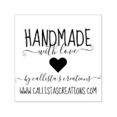 Kunst voor handgemaakt met Love Etsy Home Crafter Zelfinktende Stempel (Design)
