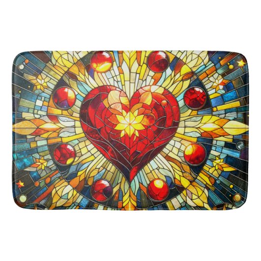 Kunst voor hart badmat (Voorkant)