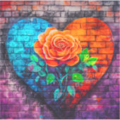 Kunst voor hart sticker (Voorkant)