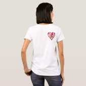 Kunst voor hart t-shirt (Achterkant volledig)