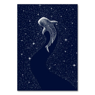 Kunst voor herenhuis Shark | Bloemhaai Kaart