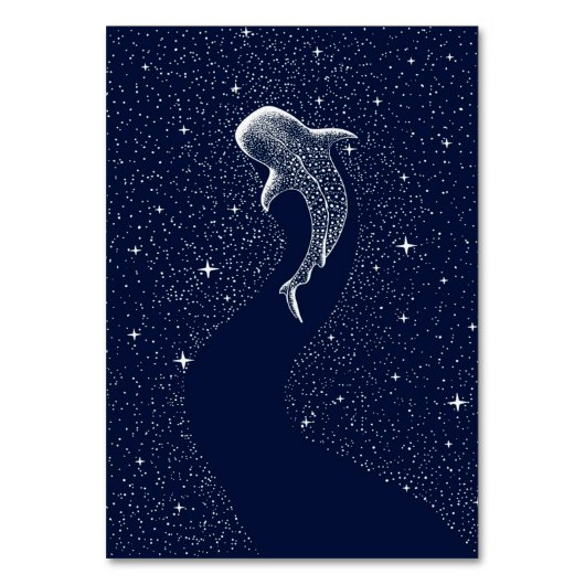 Kunst voor herenhuis Shark | Bloemhaai  Kaart (Voorkant)