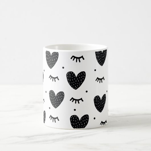Kunst voor het hart van het hart koffiemok (Center)