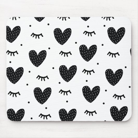 Kunst voor het hart van het hart muismat (Voorkant)