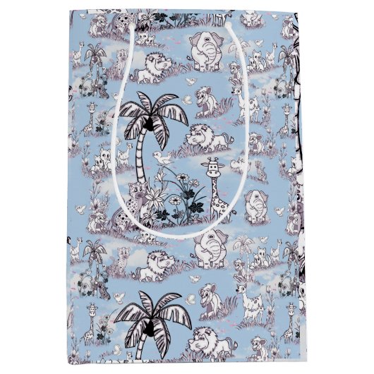 Kunst voor het kleuren van lijnen medium cadeauzakje (Voorkant)