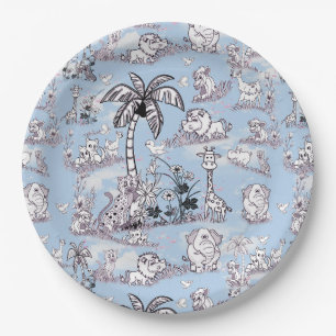 Kunst voor het kleuren van lijnen papieren bordje