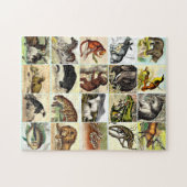 Kunst voor het Oerwoud- en zeebodemblad Legpuzzel (Horizontaal)