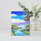 Kunst voor het schilderen van de Landschap - Meerv Briefkaart (Staand voorkant)