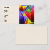 Kunst voor het schilderen van vlinders - Meerdere Visitekaartje (Voorkant / Achterkant)