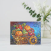 Kunst voor het schilderen van zonnebloemen - Meerv Briefkaart (Staand voorkant)