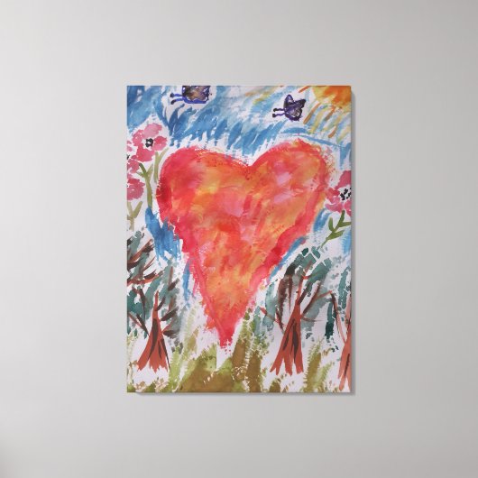 Kunst voor het schilderij van het Planet Canvas Afdruk (Voorkant)