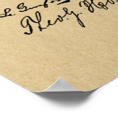 Kunst voor het tekenen van gevliegende vleugels va poster (Hoek)