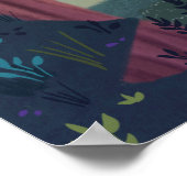 Kunst voor Hoesje van boeken | Promotie voor auteu Poster (Hoek)