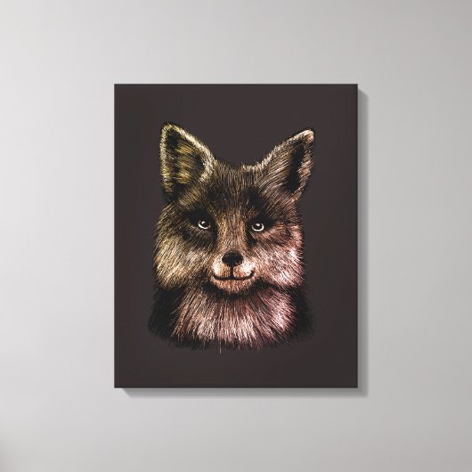 Kunst voor houten wtsenwand canvas afdruk (Voorkant)