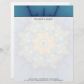 Kunst voor Insular - Mandelbrot Briefhoofd Sjabloon (Voorkant / Achterkant)