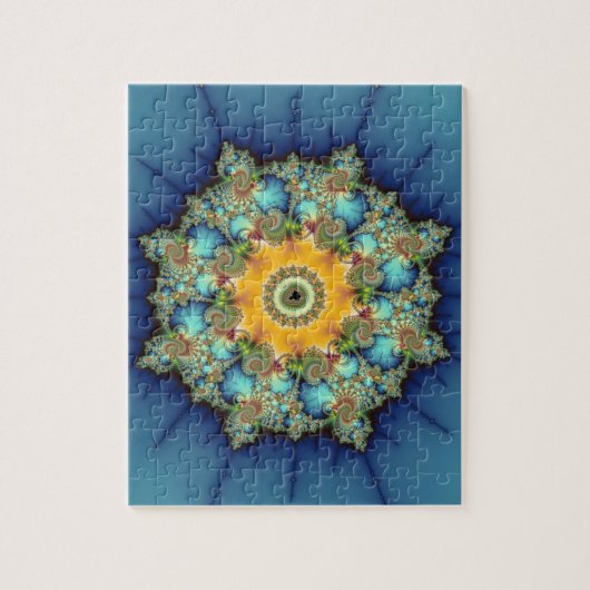 Kunst voor Insular - Mandelbrot Legpuzzel (Verticaal)