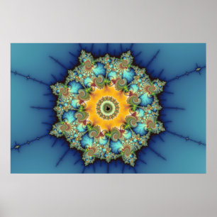 Kunst voor Insular - Mandelbrot Poster