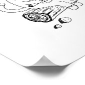 Kunst voor kampvuur en muis 100318 poster (Hoek)