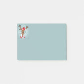 Kunst voor kerstrendieren met kerstrendieren post-it® notes (Voorkant)
