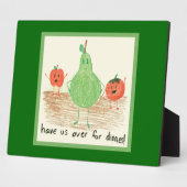 Kunst voor kinderen, groen fotoplaat (Zijkant)