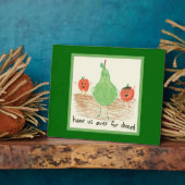Kunst voor kinderen, groen fotoplaat (Zijkant)