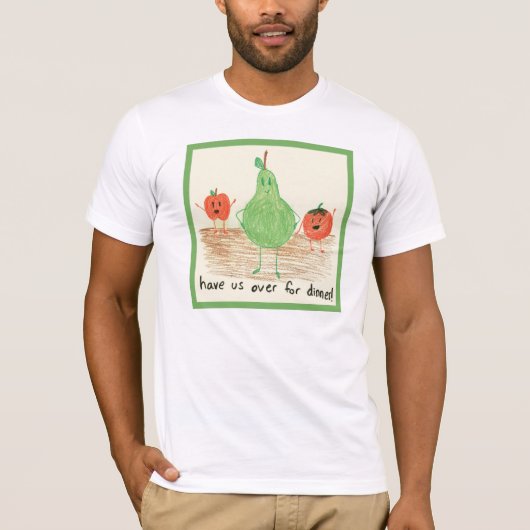 Kunst voor kinderen, rood t-shirt (Voorkant)