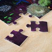 Kunst voor kleurrijk koraal en visrif legpuzzel (Zijkant)