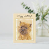 Kunst voor koeienwerpers - Kute Original Dog Art Briefkaart (Staand voorkant)