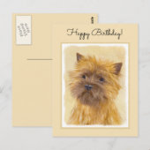 Kunst voor koeienwerpers - Kute Original Dog Art Briefkaart (Voorkant / Achterkant)