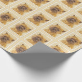 Kunst voor koeienwerpers - Kute Original Dog Art Cadeaupapier (Hoek)