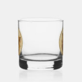 Kunst voor koeienwerpers - Kute Original Dog Art Whisky Glas (Rechts)