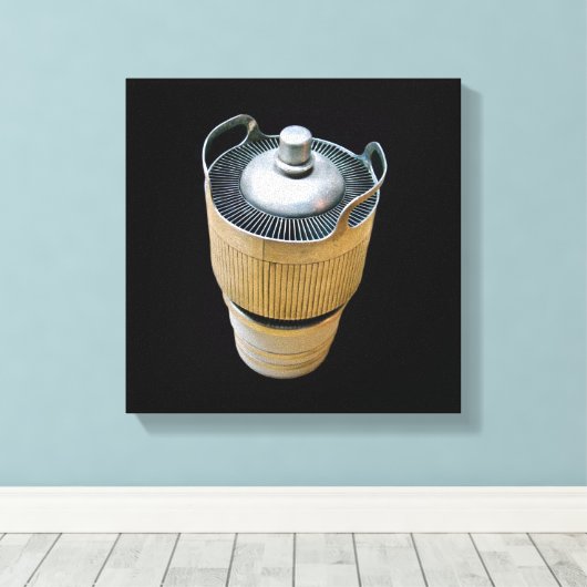 Kunst voor krachtige zendbuizen met omhulde doek canvas afdruk (Insitu (Houten vloer))