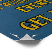 Kunst voor  kunst voor het genezen van zalf poster (Hoek)