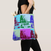 Kunst voor kunstpalletpop tote bag (Dichtbij)