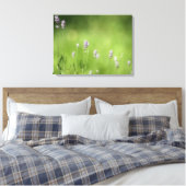 Kunst voor lavender en groene fotografie canvas afdruk (Insitu (Slaapkamer))