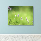 Kunst voor lavender en groene fotografie canvas afdruk (Insitu (Houten vloer))